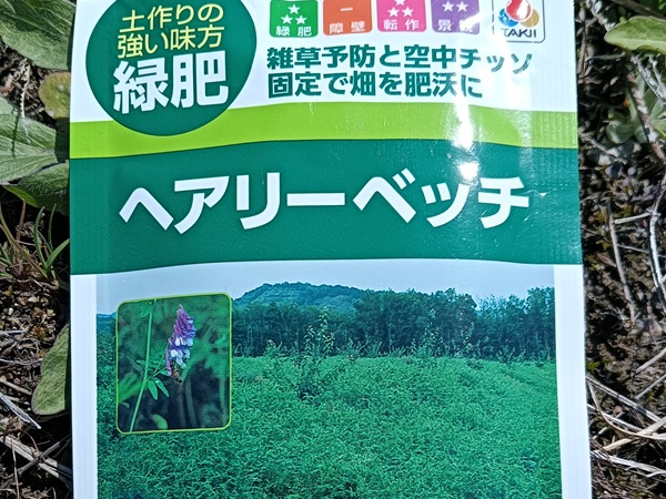 ヘアリーベッチの袋